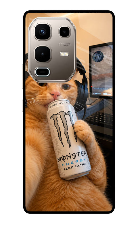 Gamer Cat Energy Infinix Note 50s 5G Plus Back Cover