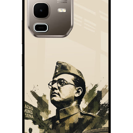 Netaji Rising Infinix Note 50s 5G Plus Metal Case Back Cover by Casekaro