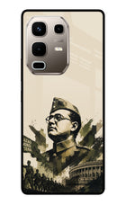 Netaji Rising Infinix Note 50s 5G Plus Metal Case Back Cover by Casekaro