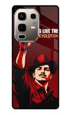 Bhagat Singh Revolution Infinix Note 50s 5G Plus Metal Case Back Cover by Casekaro