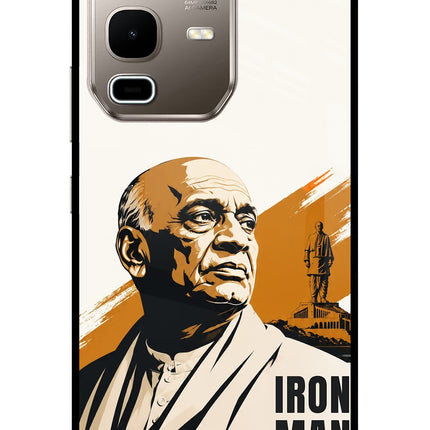 Sardar Patel Iron Will Infinix Note 50s 5G Plus Metal Case Back Cover by Casekaro