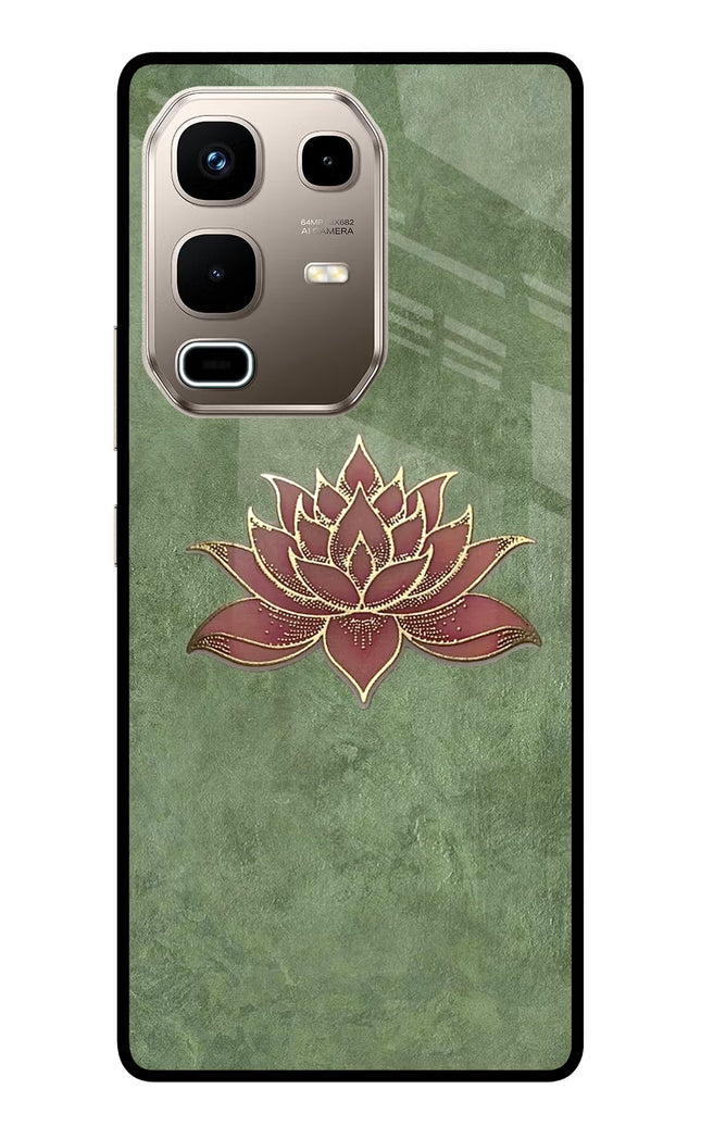 Lotus Grace Infinix Note 50s 5G Plus Metal Case Back Cover by Casekaro