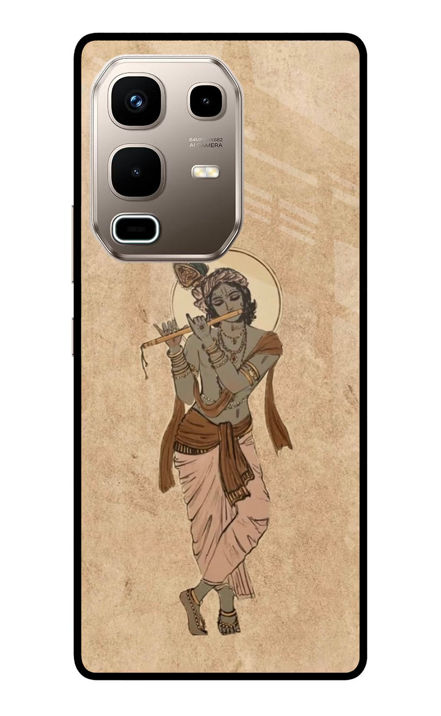 Krishna Infinix Note 50s 5G Plus Back Cover, Metal case