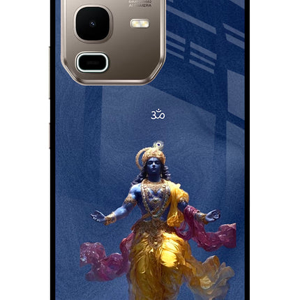Cosmic Krishna Infinix Note 50s 5G Plus Metal Case Back Cover by Casekaro