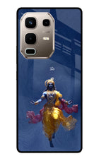 Cosmic Krishna Infinix Note 50s 5G Plus Metal Case Back Cover by Casekaro