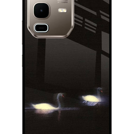 Silent Swans Infinix Note 50s 5G Plus Metal Case Back Cover by Casekaro
