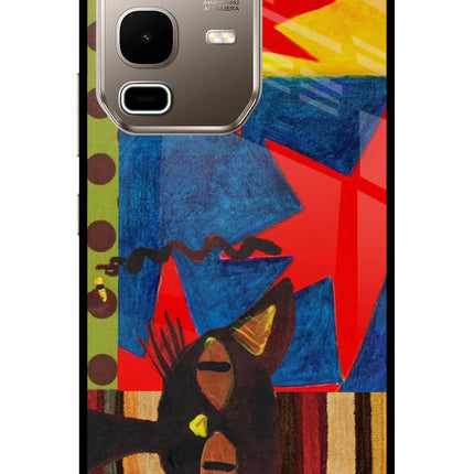 Pop Cat Infinix Note 50s 5G Plus Metal Case Back Cover by Casekaro