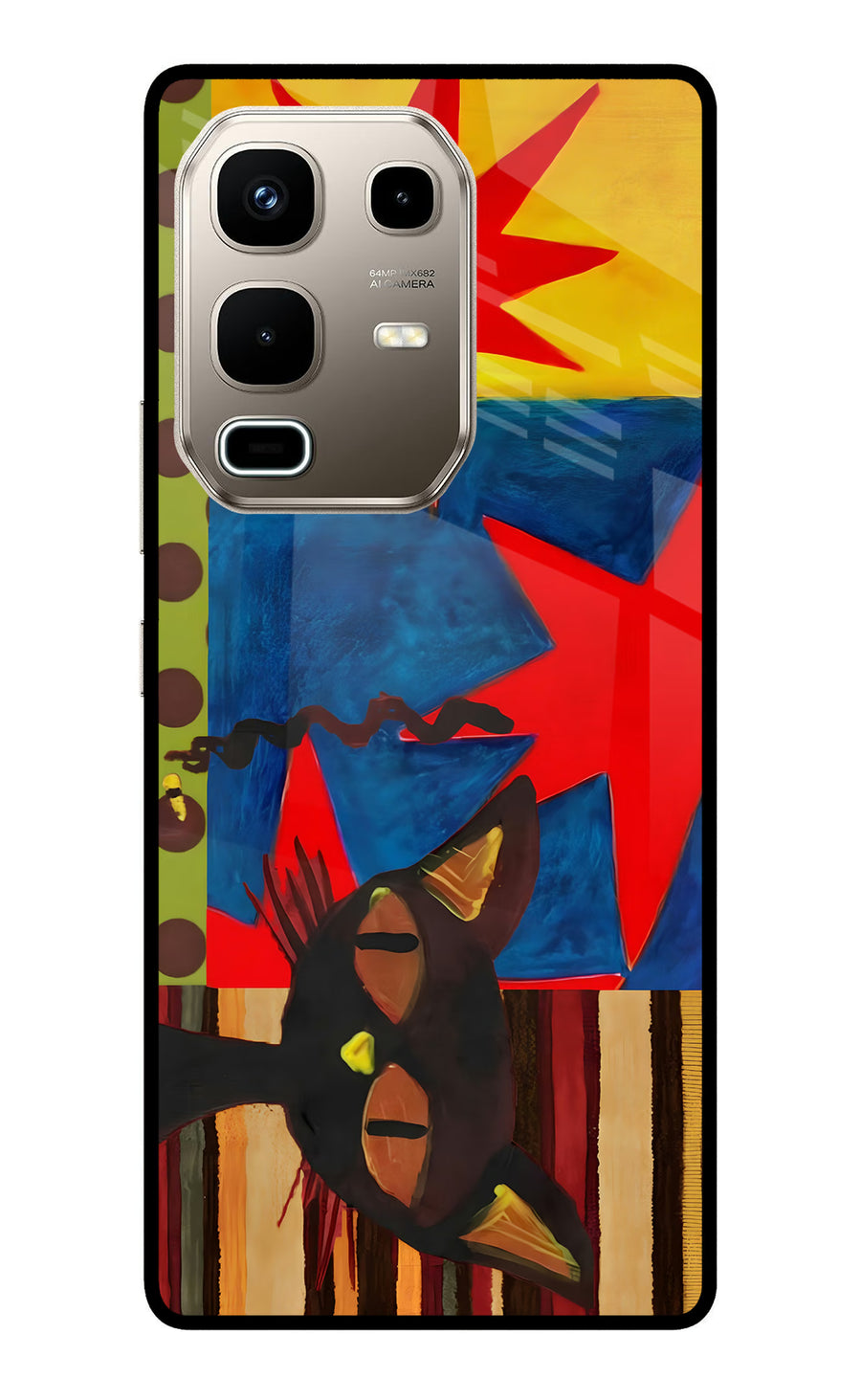 Pop Cat Infinix Note 50s 5G Plus Back Cover, Metal case