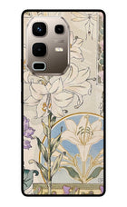 White Lily Infinix Note 50s 5G Plus Metal Case Back Cover by Casekaro