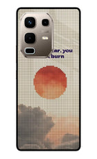 Pixel Sun Infinix Note 50s 5G Plus Metal Case Back Cover by Casekaro