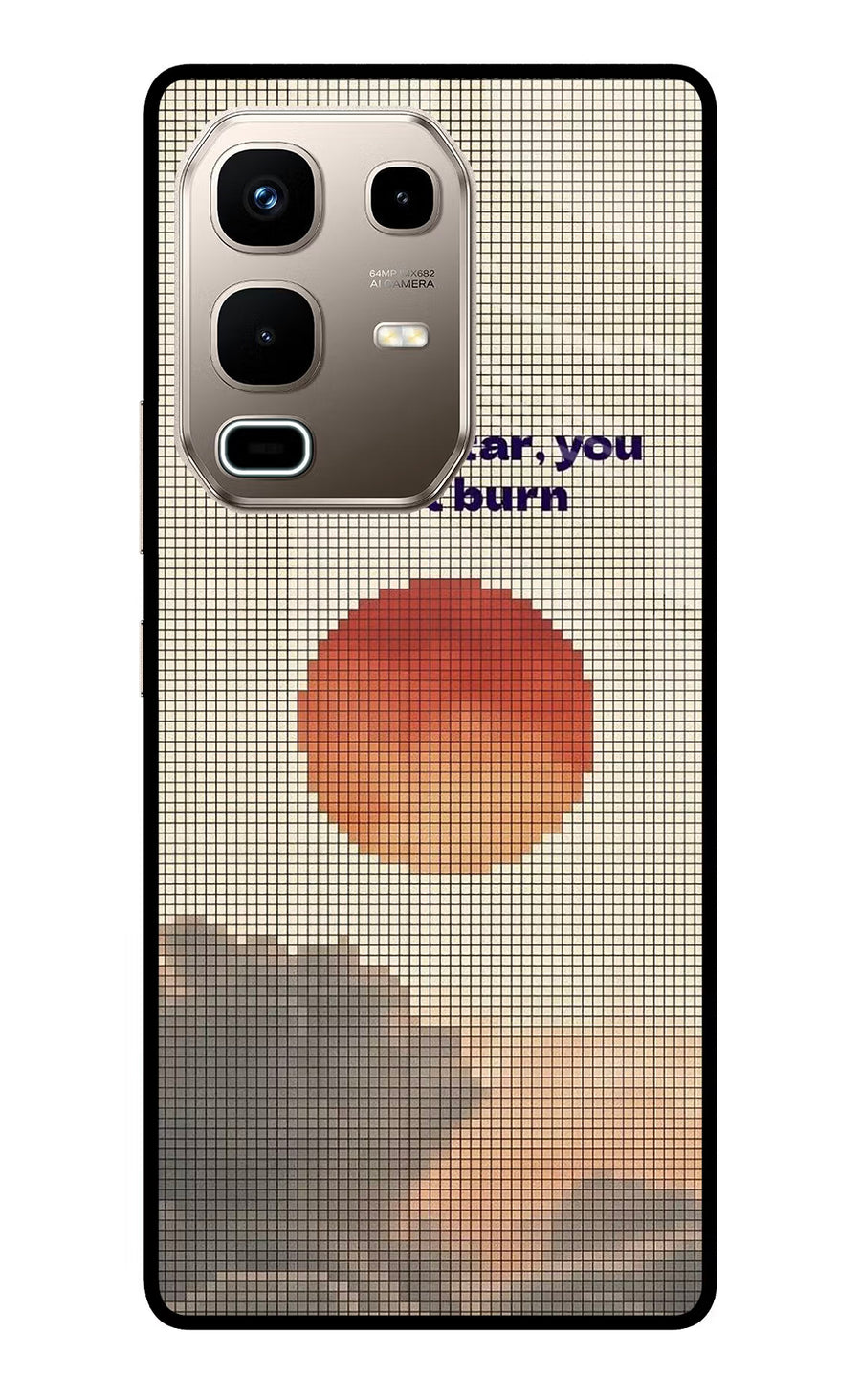 Pixel Sun Infinix Note 50s 5G Plus Back Cover, Metal case