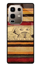 Vinyl Stripes Infinix Note 50s 5G Plus Metal Case Back Cover by Casekaro