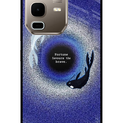 Dark Koi Infinix Note 50s 5G Plus Metal Case Back Cover by Casekaro