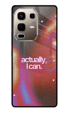 Pink Aura Infinix Note 50s 5G Plus Metal Case Back Cover by Casekaro