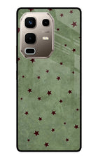 Green Stars Infinix Note 50s 5G Plus Metal Case Back Cover by Casekaro
