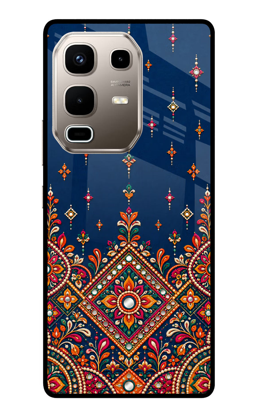 Neel Noor Infinix Note 50s 5G Plus Back Cover, Metal case