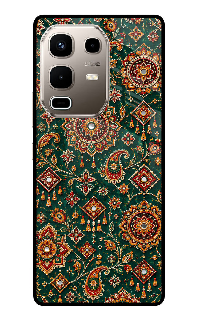 Green Pataka Infinix Note 50s 5G Plus Metal Case Back Cover by Casekaro