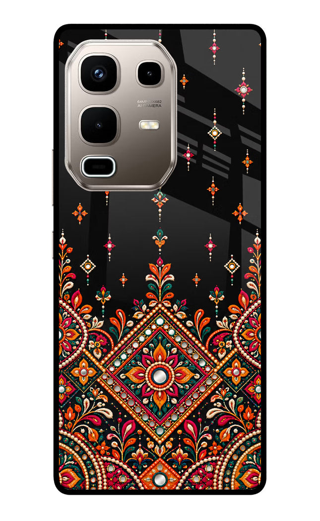 Noir Mehfil Infinix Note 50s 5G Plus Metal Case Back Cover by Casekaro