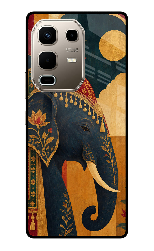 Royal Elephant Infinix Note 50s 5G Plus Metal Case Back Cover by Casekaro