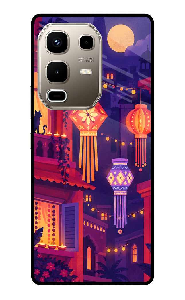 Lantern Lane Infinix Note 50s 5G Plus Metal Case Back Cover by Casekaro