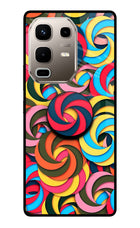 Spiral Pattern Infinix Note 50s 5G Plus Pop Case by Casekaro