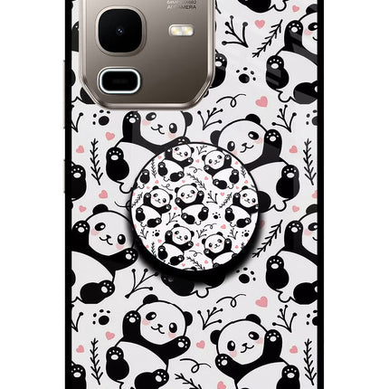 Cute Panda Infinix Note 50s 5G Plus Pop Case by Casekaro