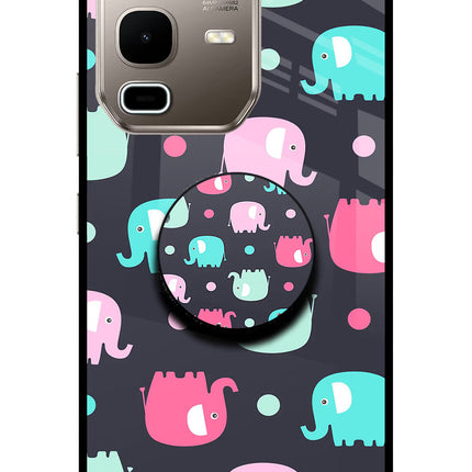 Baby Elephants Infinix Note 50s 5G Plus Pop Case by Casekaro