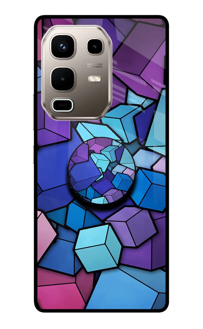 Cubic Abstract Infinix Note 50s 5G Plus Pop Case by Casekaro