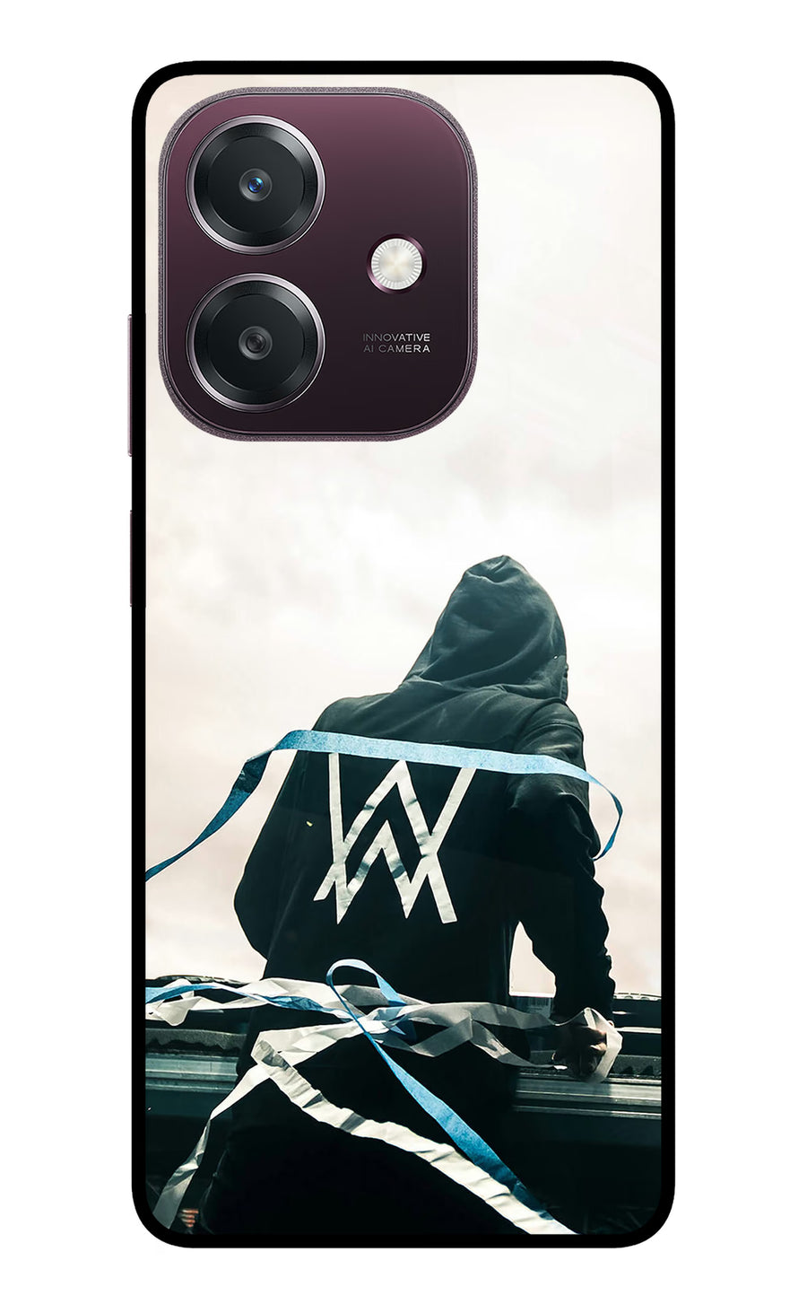 Alan Walker Oppo A3 5G Back Cover, Metal case