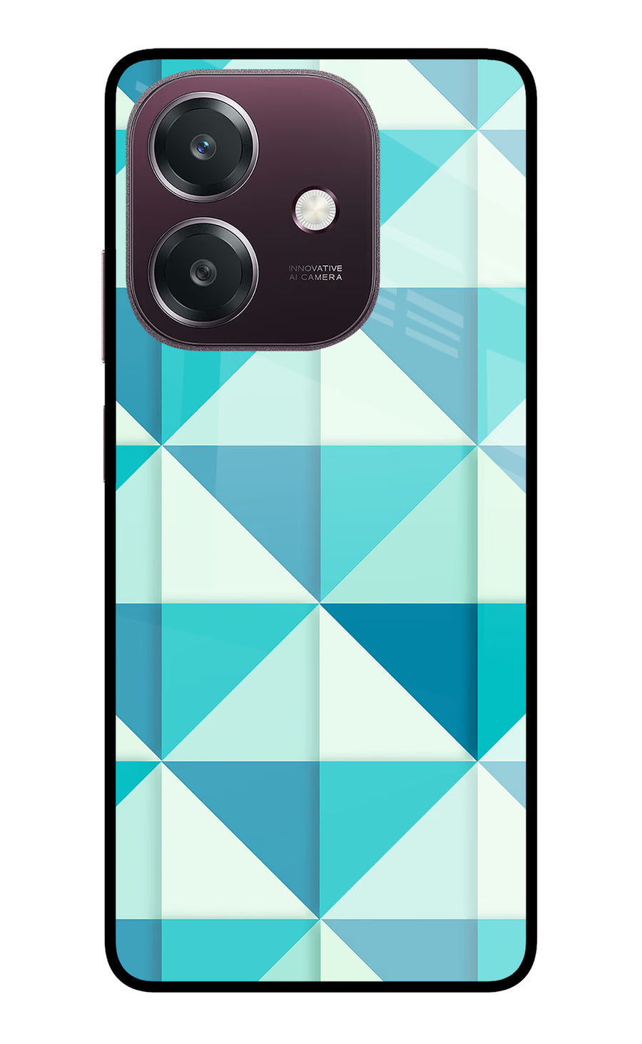 Abstract Oppo A3 5G Back Cover, Metal case