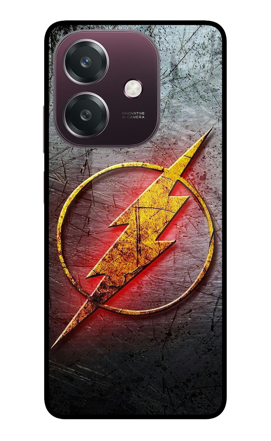 Flash Oppo A3 5G Back Cover, Metal case
