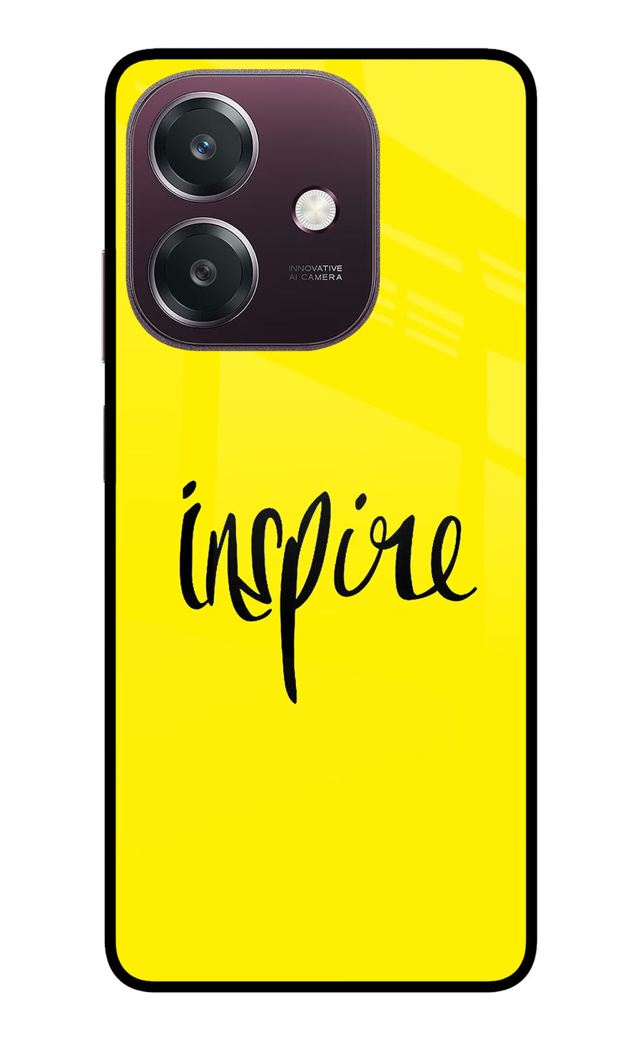 Inspire Oppo A3 5G Back Cover, Metal case