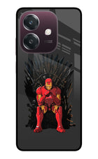Ironman Throne Oppo A3 5G Metal Case Back Cover by Casekaro