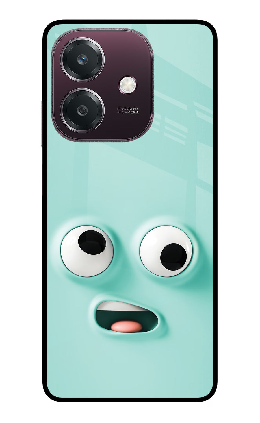 Funny Cartoon Oppo A3 5G Back Cover, Metal case