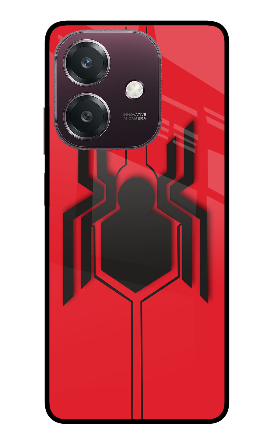 Spider Oppo A3 5G Back Cover, Metal case