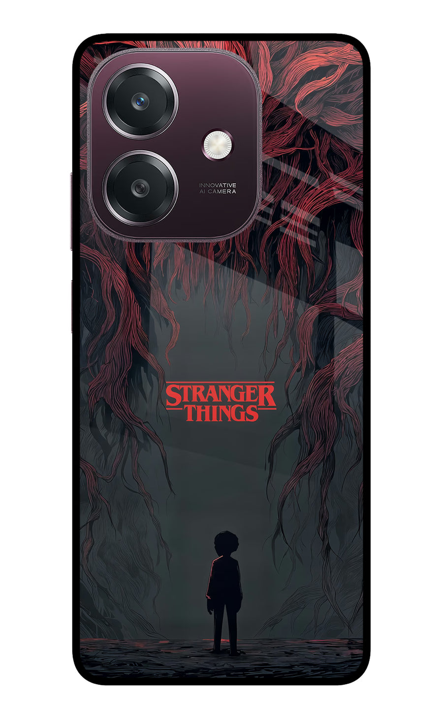 Ordinary Things Dark Side Oppo A3 5G Back Cover, Metal case