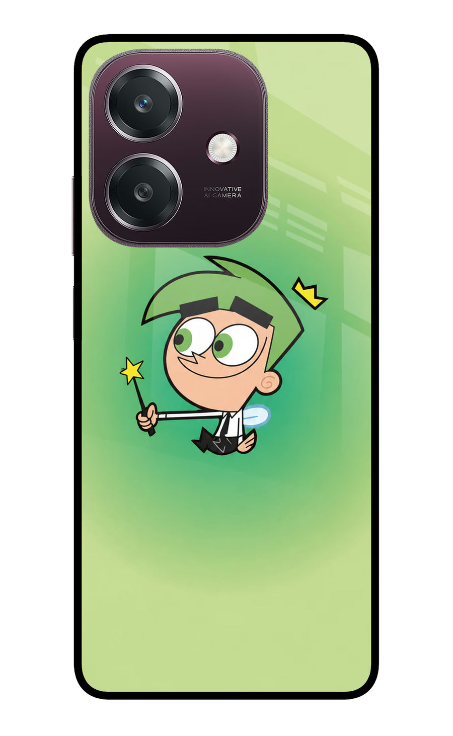 Cosmo Magic Oppo A3 5G Back Cover, Metal case