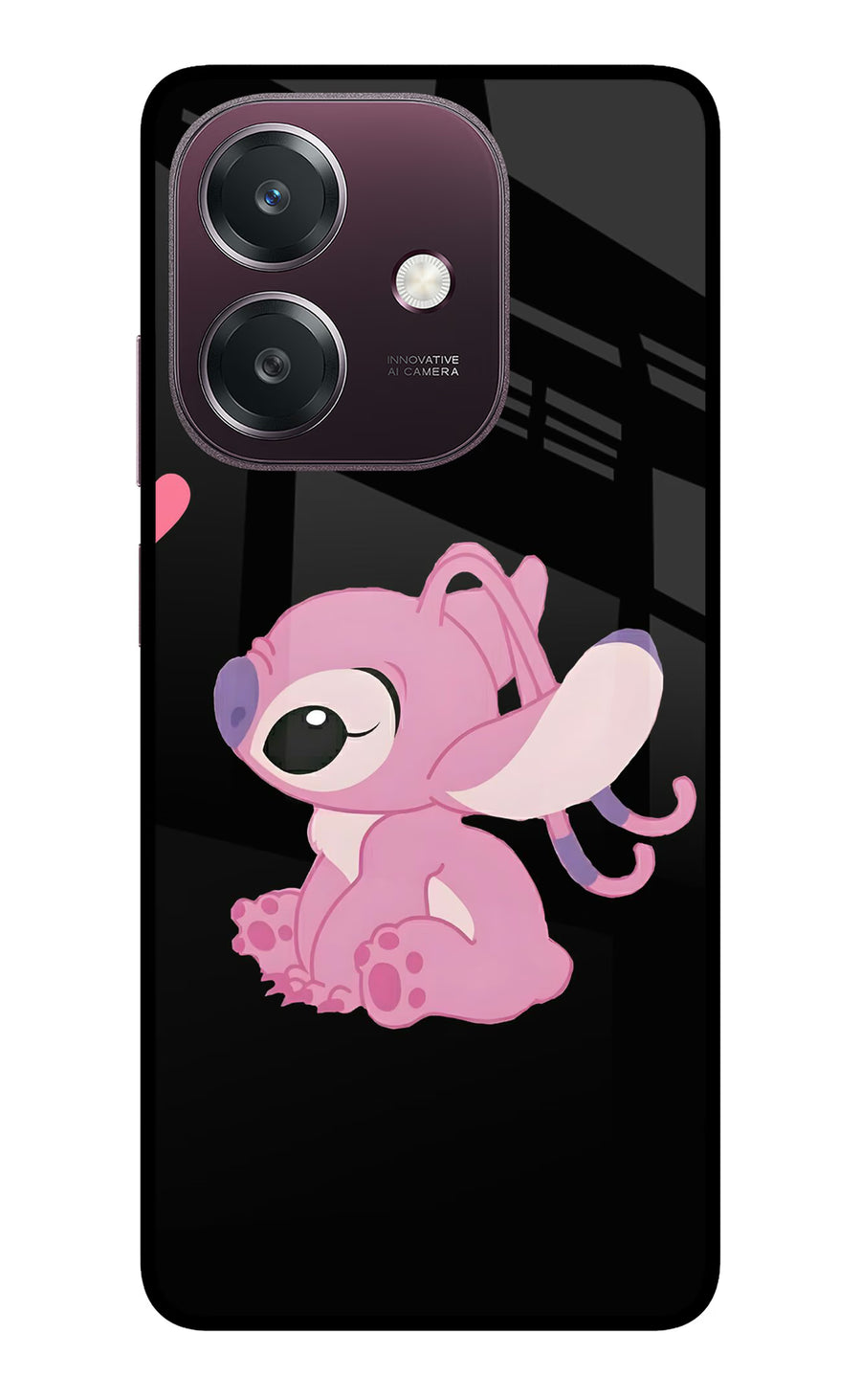 Angel Crush Oppo A3 5G Back Cover, Metal case