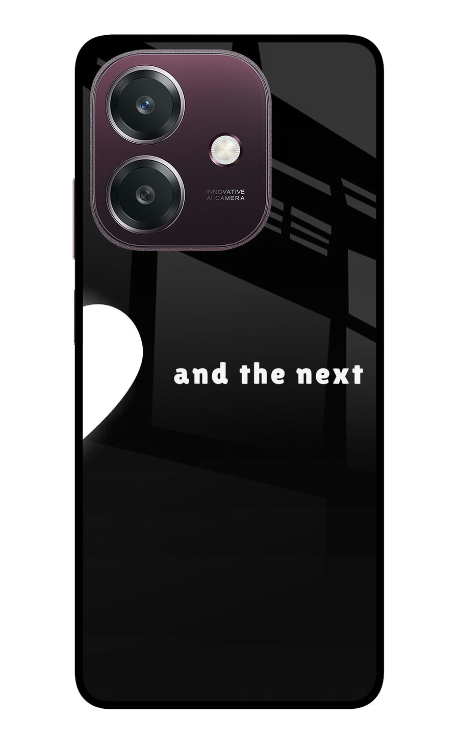 Next World Oppo A3 5G Back Cover, Metal case