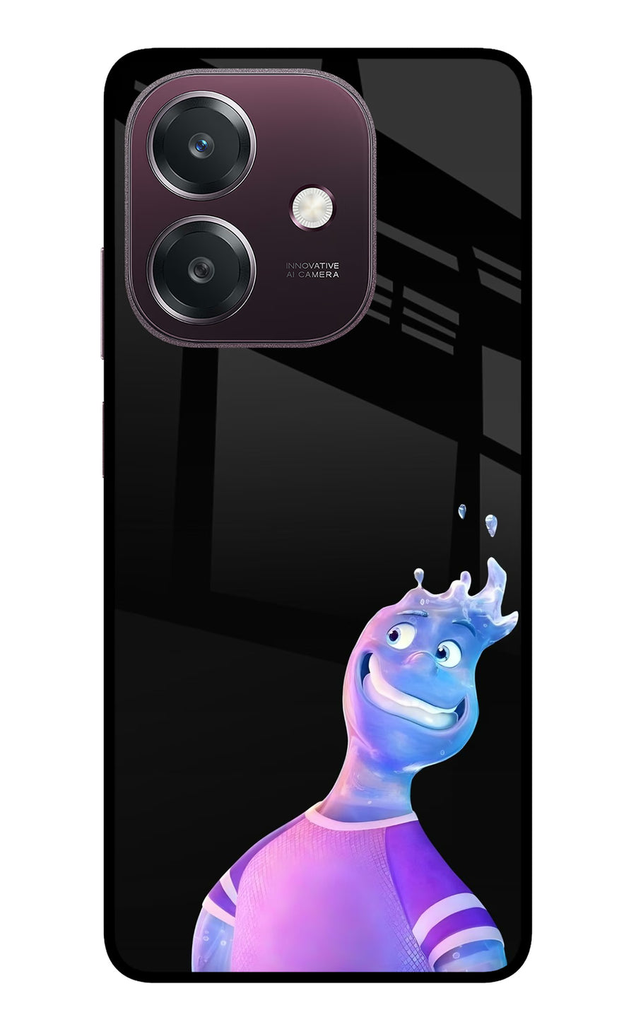 Wade Wave Oppo A3 5G Back Cover, Metal case