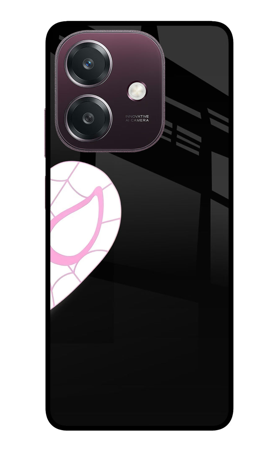 Gwen Mask Oppo A3 5G Back Cover, Metal case