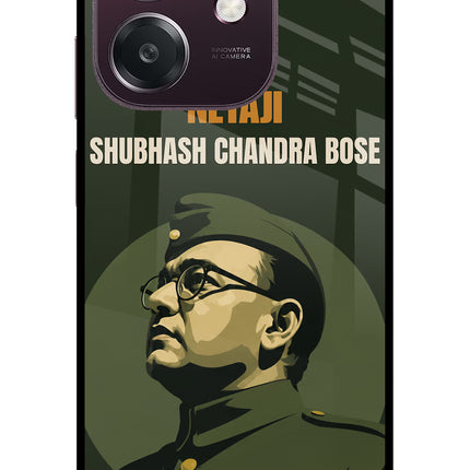 Netaji Legacy Oppo A3 5G Metal Case Back Cover by Casekaro