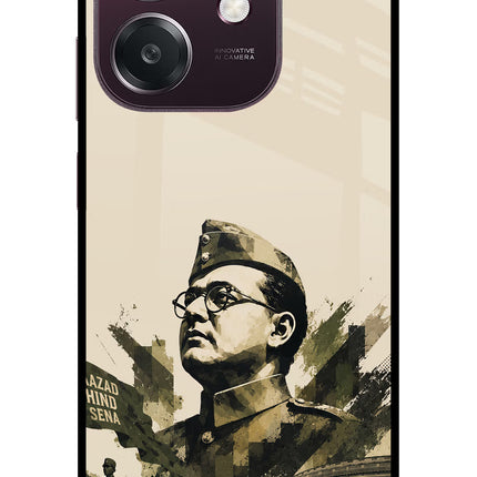 Netaji Rising Oppo A3 5G Metal Case Back Cover by Casekaro