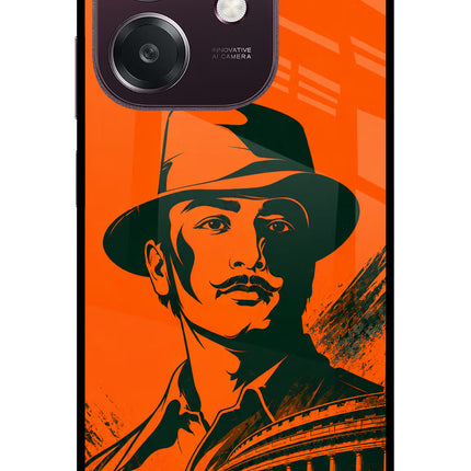Bhagat Singh Legacy Oppo A3 5G Metal Case Back Cover by Casekaro