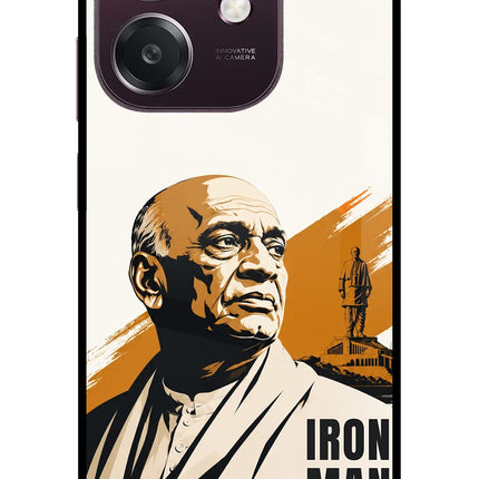 Sardar Patel Iron Will Oppo A3 5G Metal Case Back Cover by Casekaro