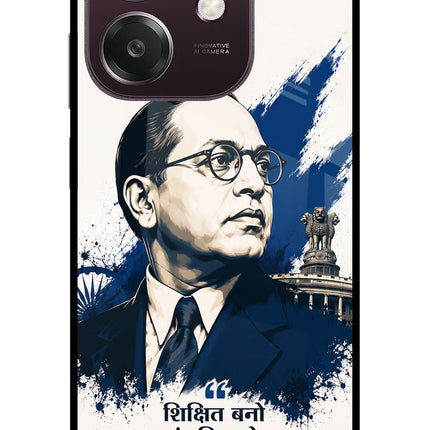 Dr. Ambedkar Visionary Oppo A3 5G Metal Case Back Cover by Casekaro