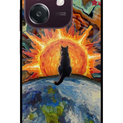 Sunrise Beyond Oppo A3 5G Metal Case Back Cover by Casekaro