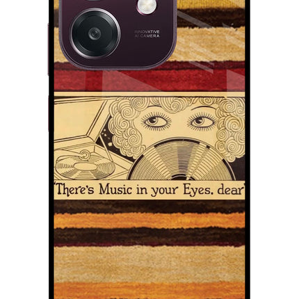 Vinyl Stripes Oppo A3 5G Metal Case Back Cover by Casekaro