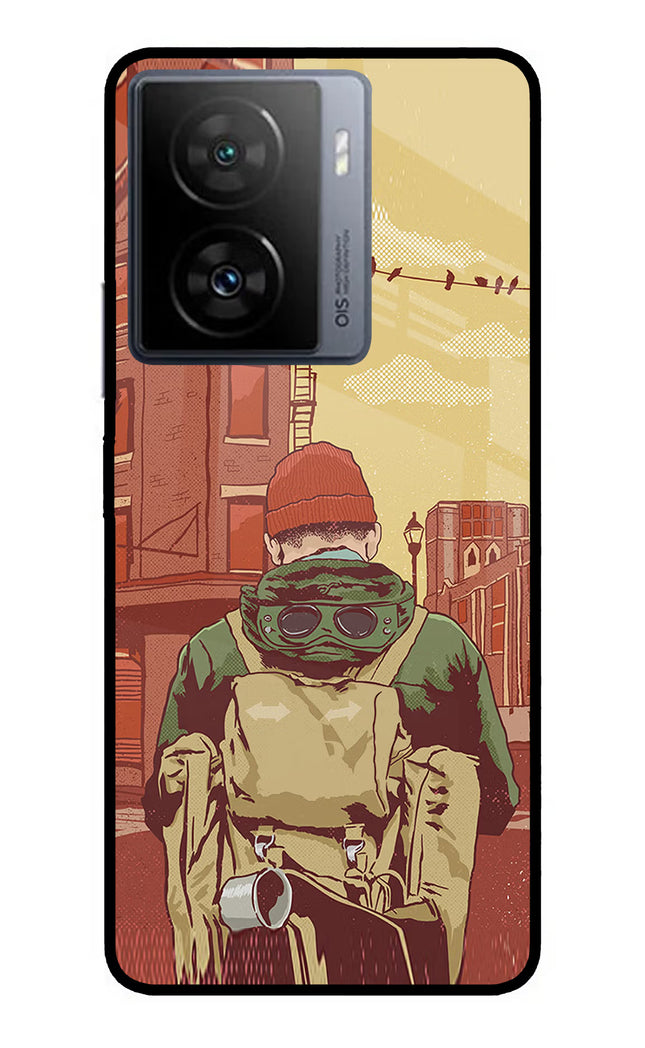 Adventurous iQOO Z7 5G Metal Case Back Cover by Casekaro