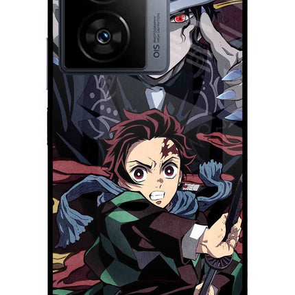 Demon Slayer iQOO Z7 5G Metal Case Back Cover by Casekaro